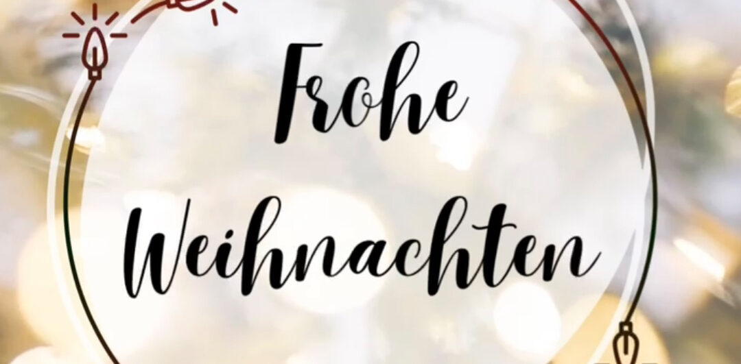 Frohe Festtage!